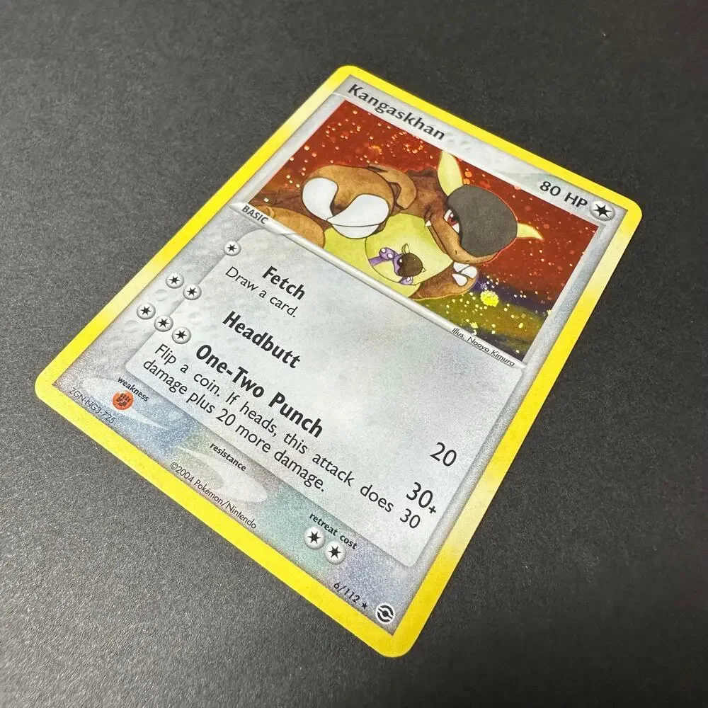 Pokemon TCG Kangaskhan 6/112 Holo Rare EX Fire Red Leaf Green NM/LP SWIRL